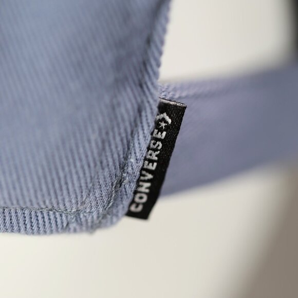 Converse All Star Chuck Taylor Patch Baseball Golf Cap Blue One Size OS New - Picture 6 of 8